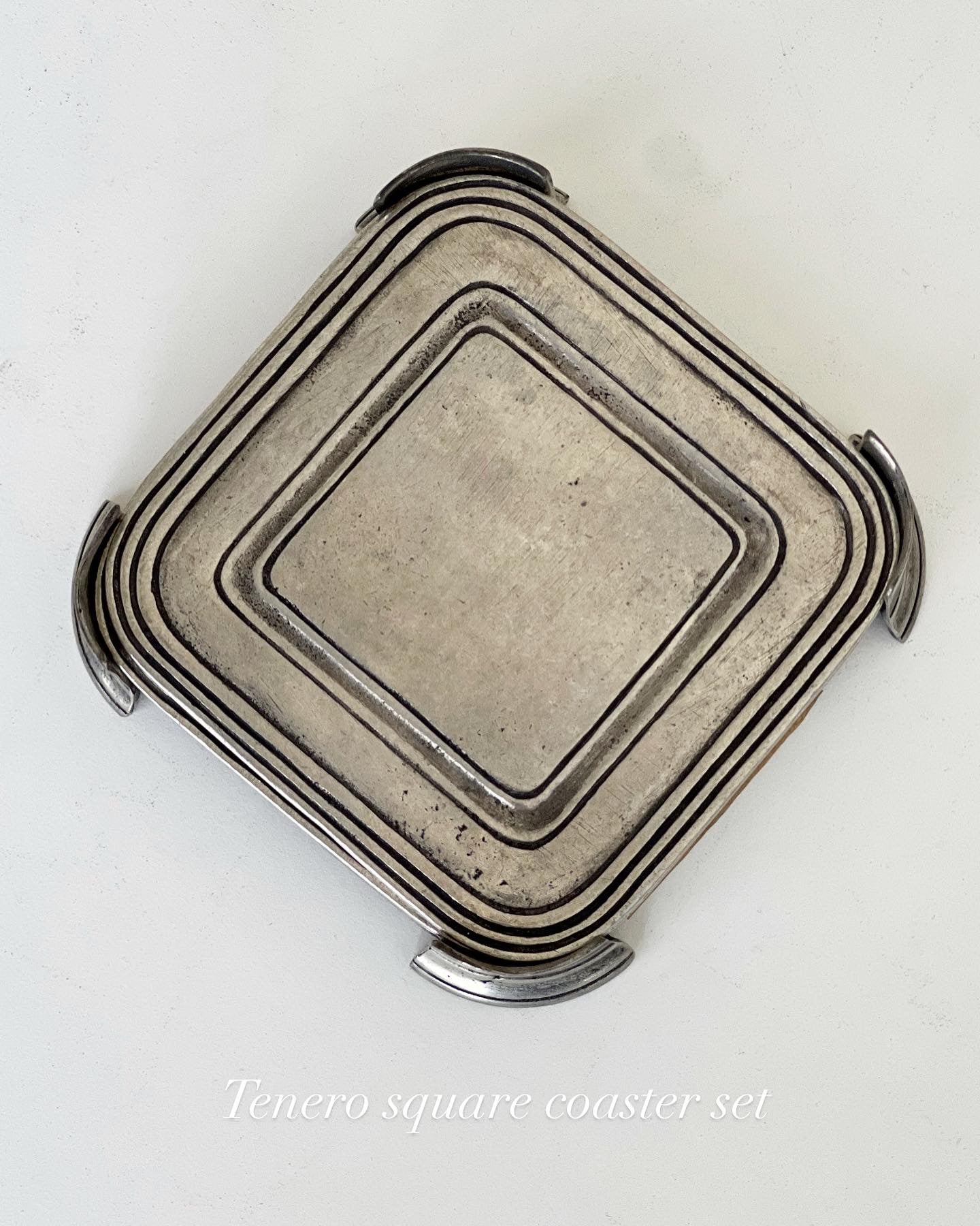 Tenero Square Coaster set
