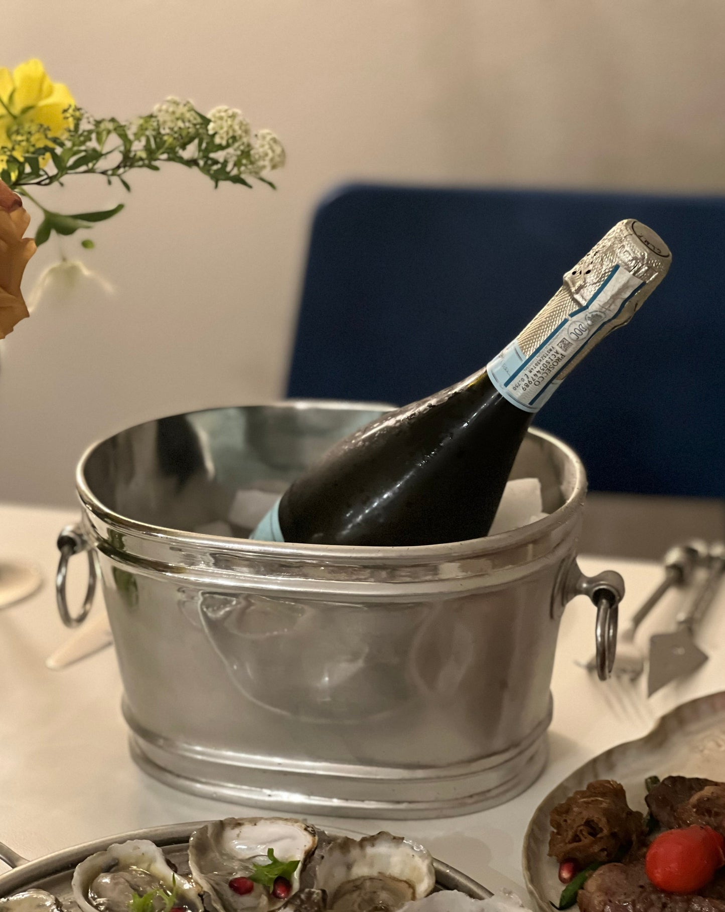 Oval Ice Bucket & Wine Chiller