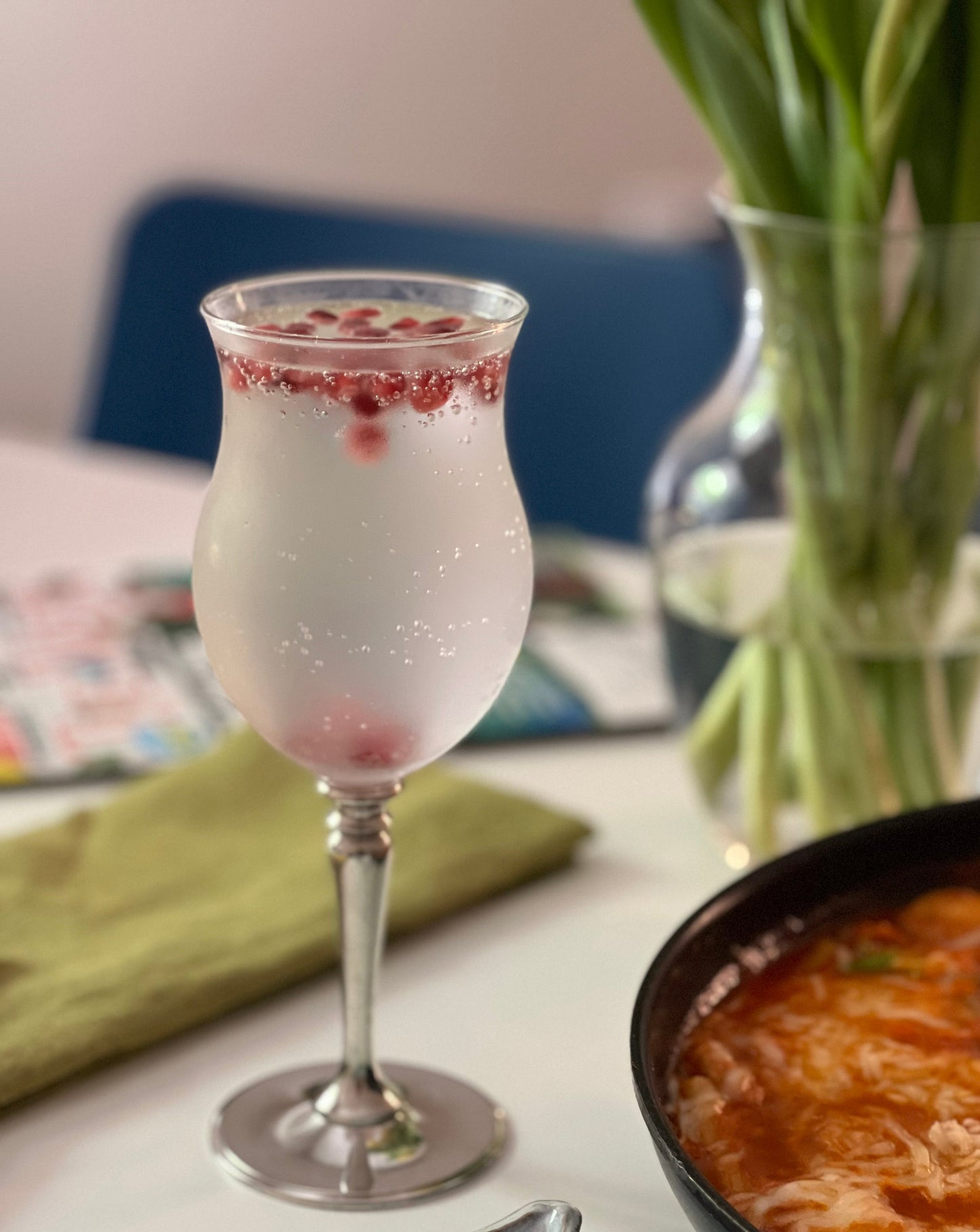 튤립 유리