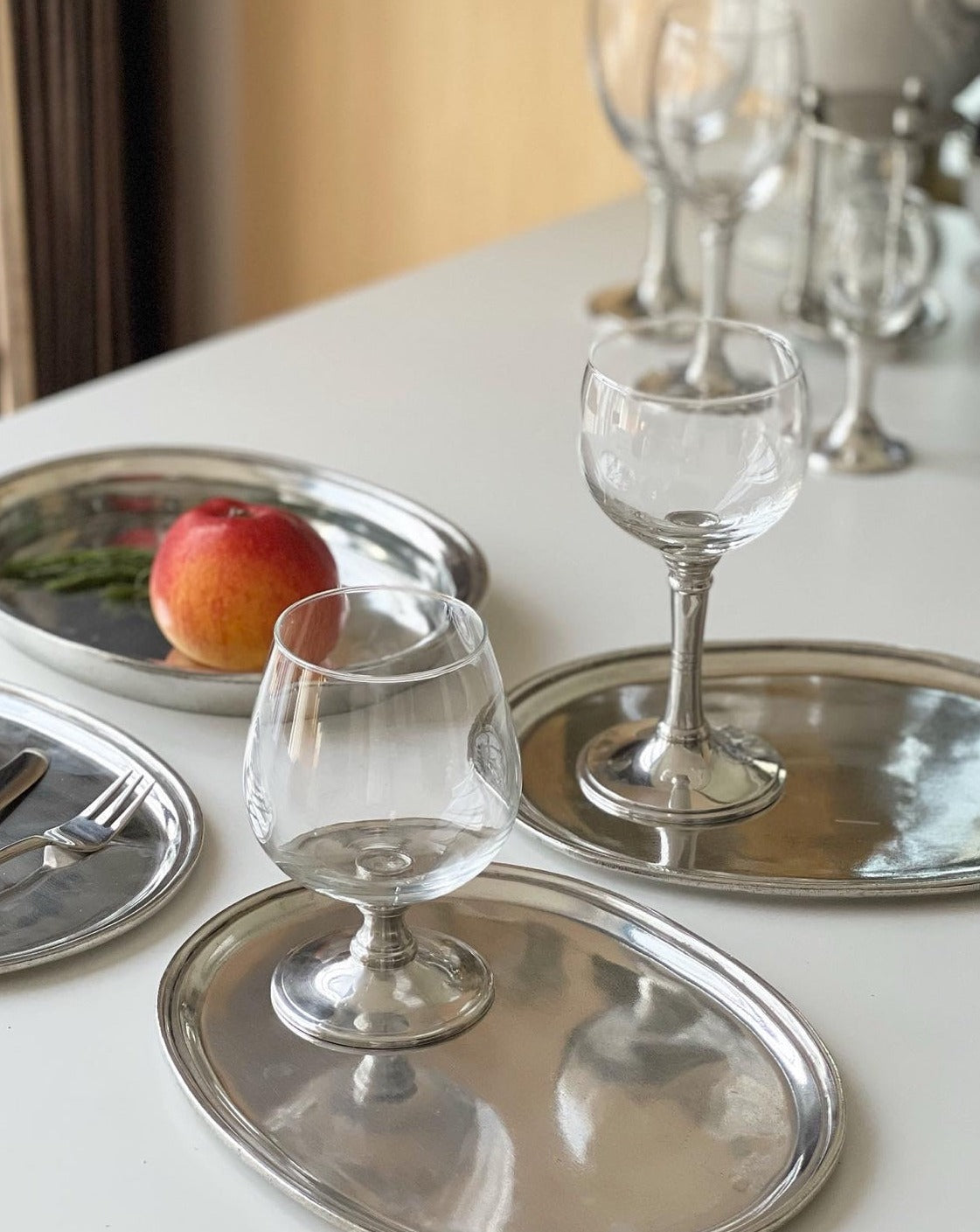 Flat Oval Plate