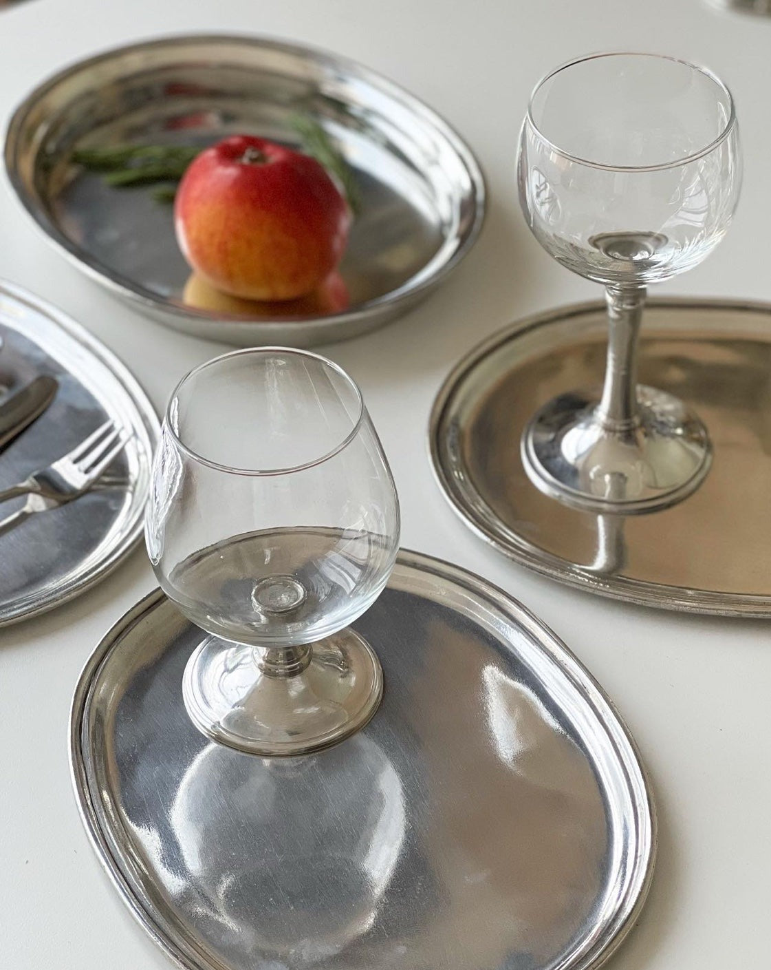 Flat Oval Plate