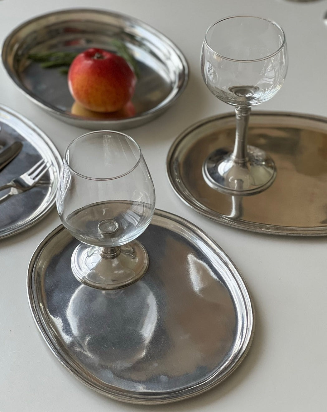 Flat Oval Plate