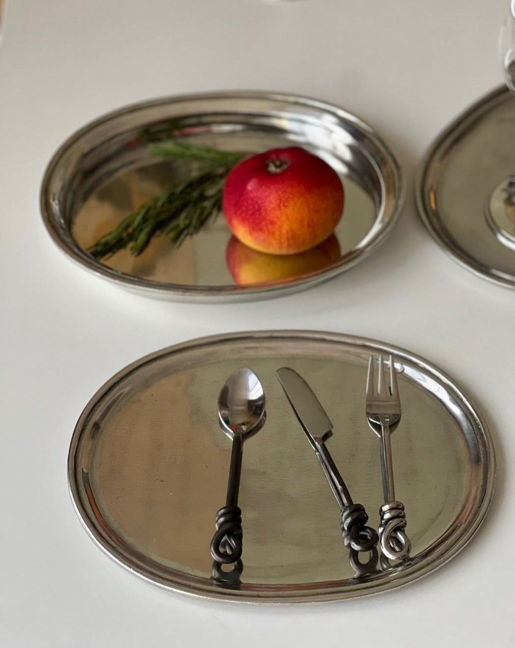 Flat Oval Plate