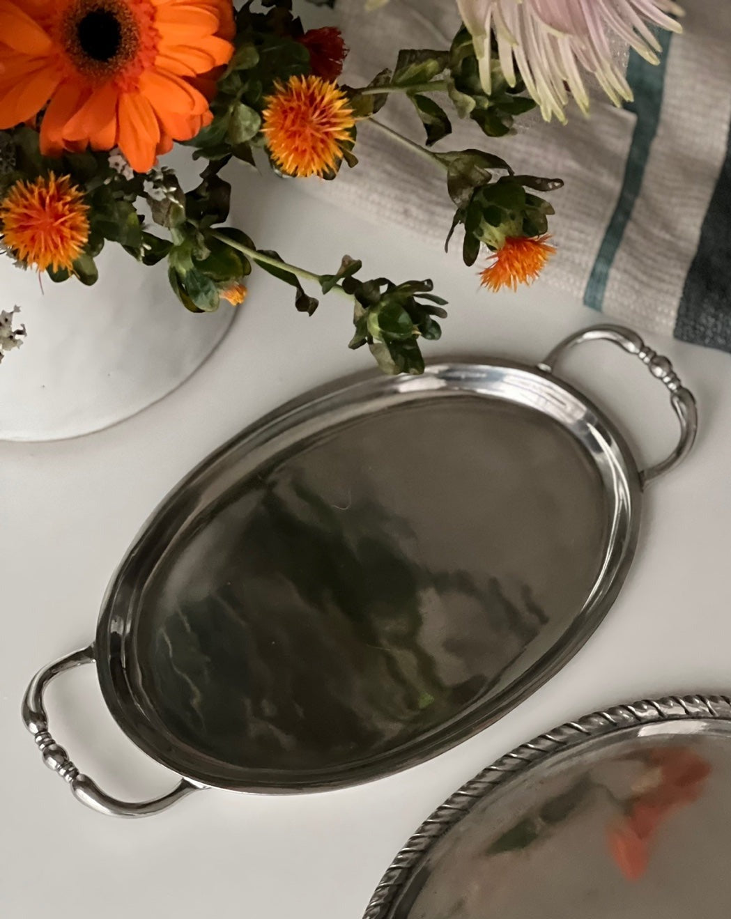 Mini Oval Handle Tray