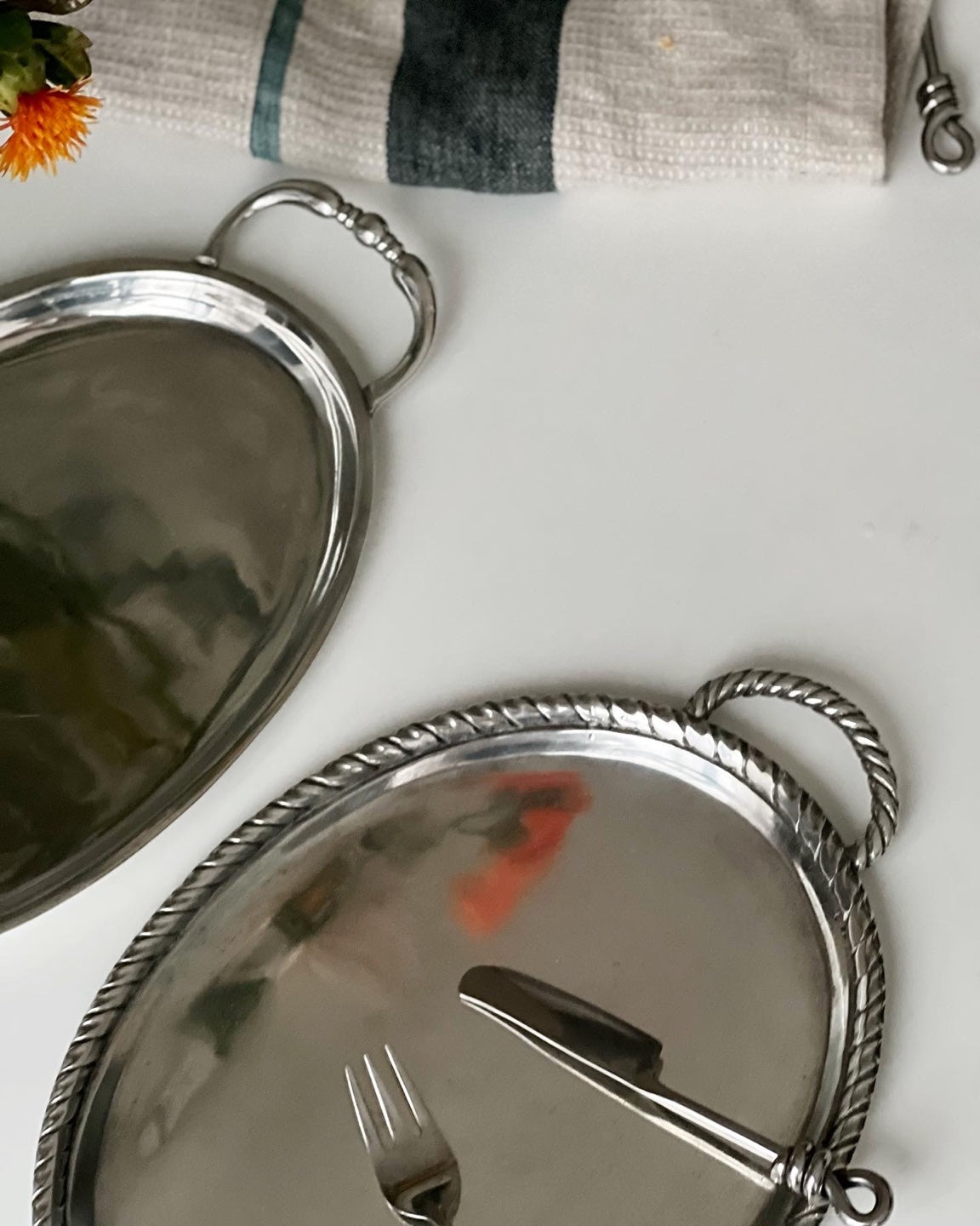 Mini Oval Handle Tray