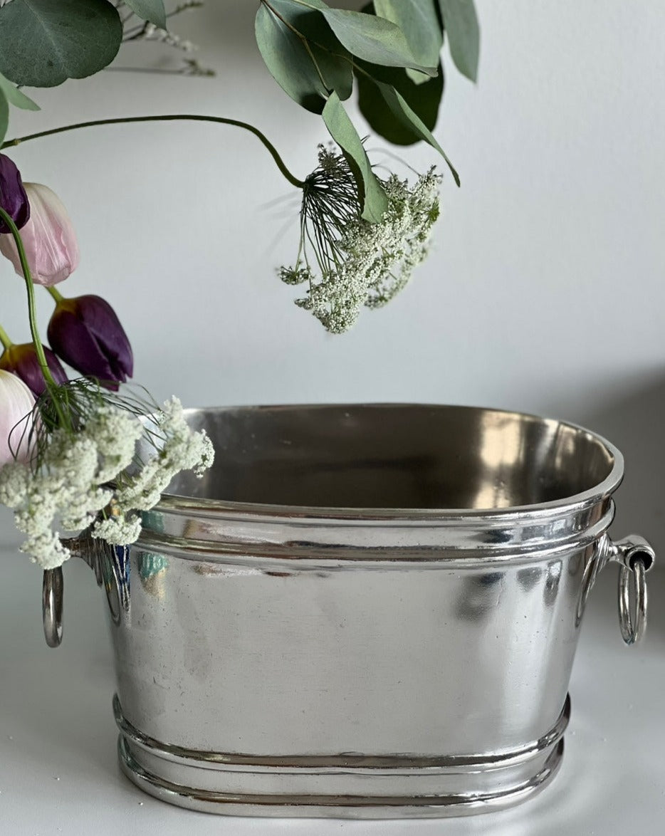 Oval Ice Bucket & Wine Chiller