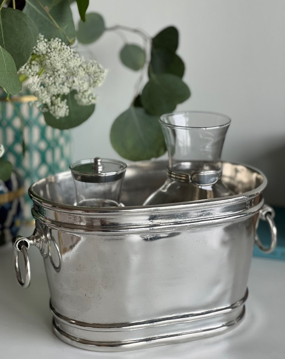 Oval Ice Bucket & Wine Chiller