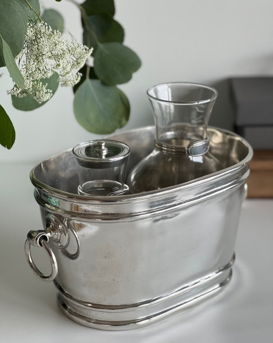 Oval Ice Bucket & Wine Chiller