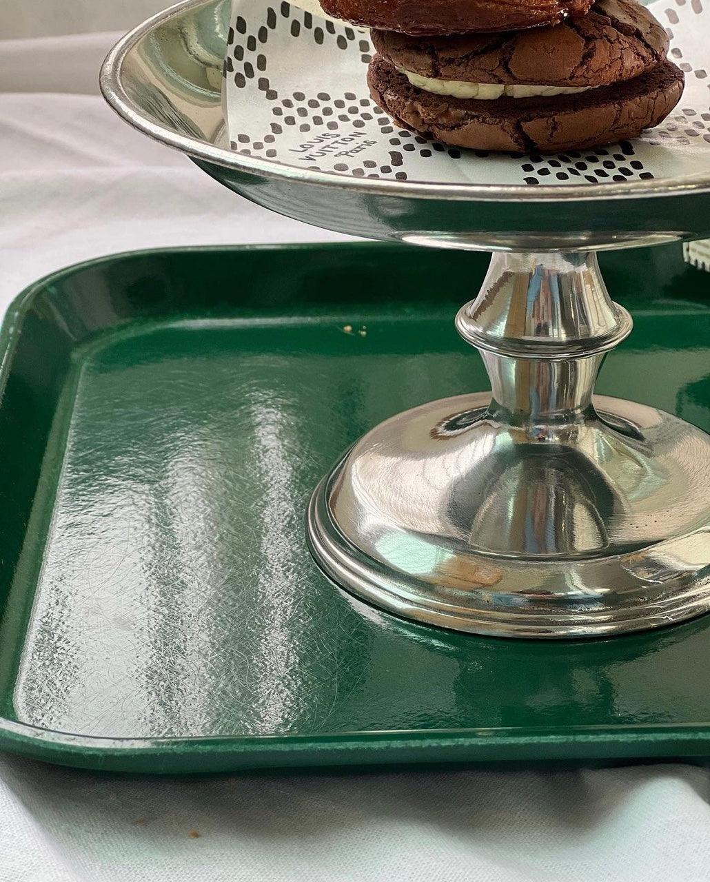 Pewter Dessert Stand