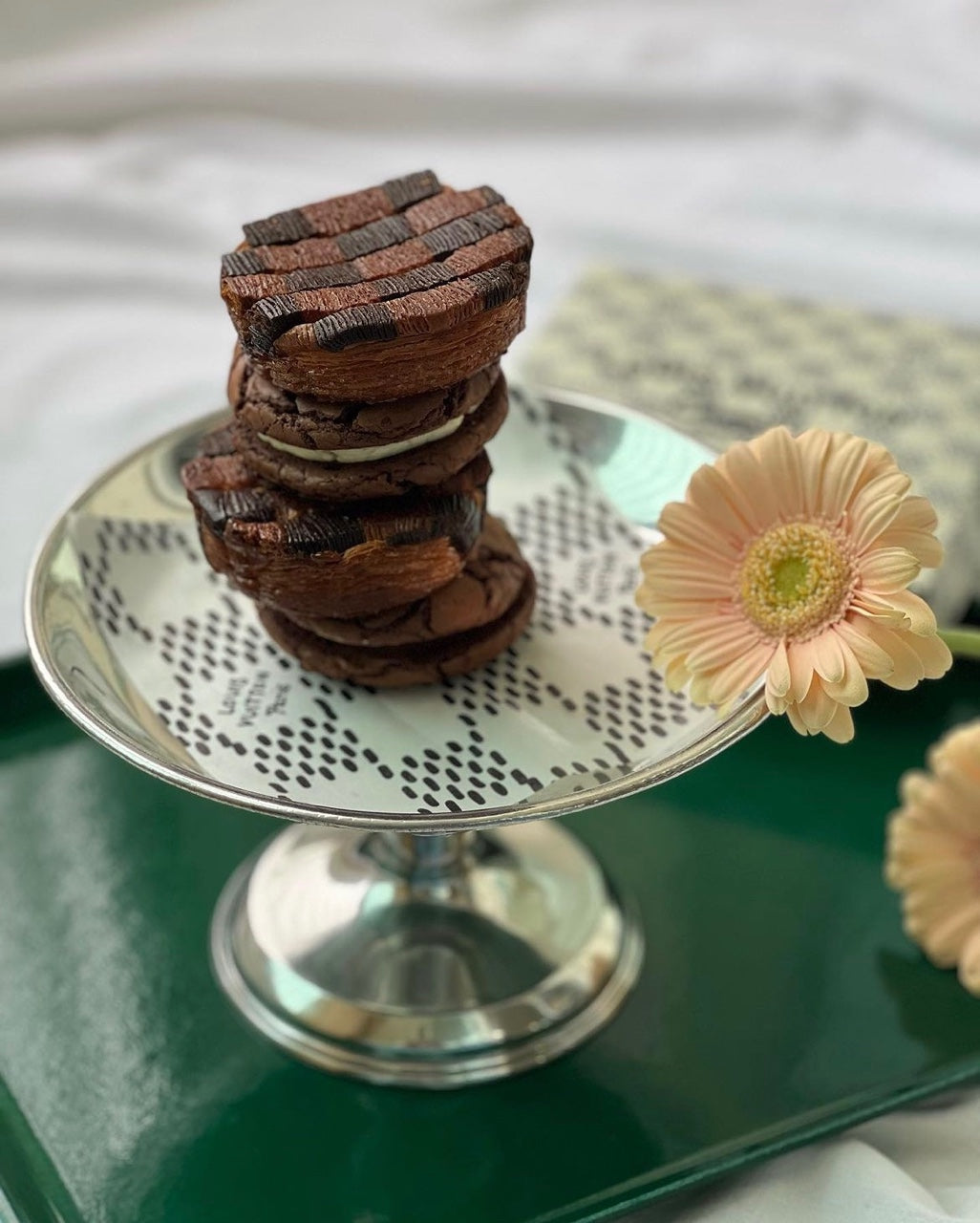 Pewter Dessert Stand