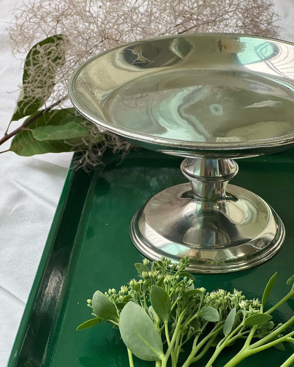 Pewter Dessert Stand