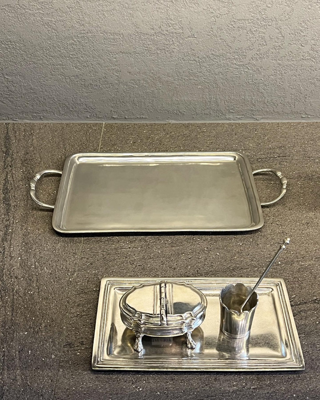Mini Rectangle Handle Tray